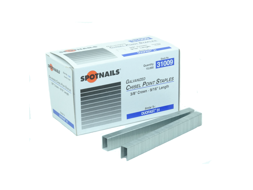 Duo Fast 31 Series 3/8″ Crown Fine Wire by Spot Nails